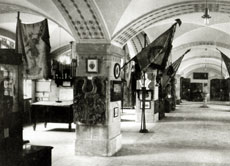 Ausstellung des Vereins für Chemnitzer Geschichte im König Albert-Museum, um 1910
